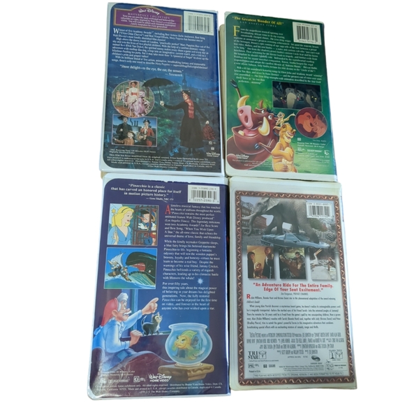 7 Vintage Disney VHS Tapes - Picture 3 of 9